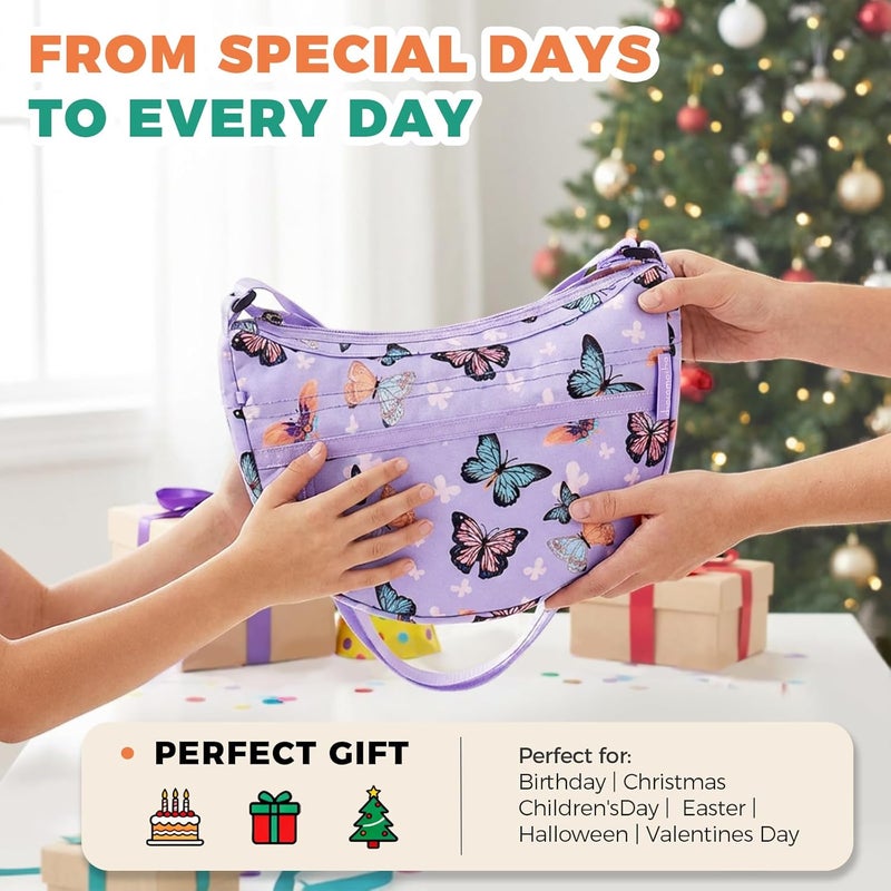 Choco Mocha Girls Crossbody Purse for Kids with Coin Purse | for Kids, for Kids - Image 3